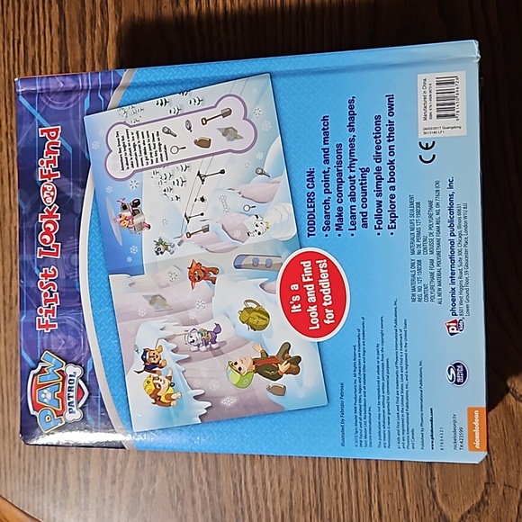 BOARD BOOK-Nickelodeon Paw Patrol: First Look and Find-EC-Ages - Picture 2 of 6